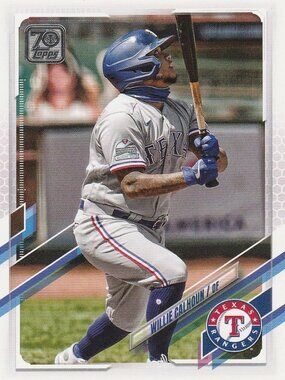Willie Calhoun - 2021 Topps 70th Anniversary Series 1 MLB Baseball Card